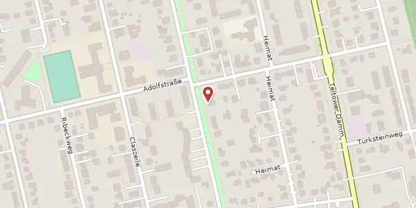 Karte der Umgebung von Leuchtenburgstraße 36, 14165 Berlin