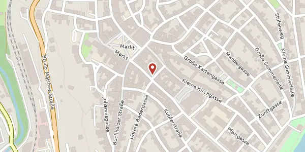 Karte der Umgebung von Mittelgasse 1, 09456 Annaberg-Buchholz