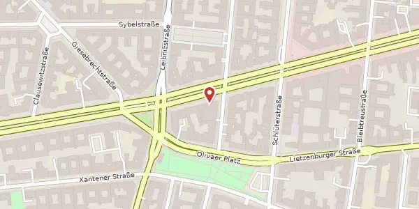 Karte der Umgebung von Kurfürstendamm 185, 10707 Berlin