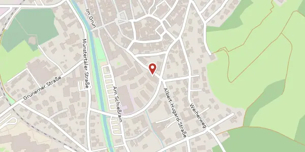 Karte der Umgebung von Albert-Hugard-Straße 8, 79219 Staufen im Breisgau