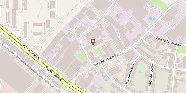 Karte der Umgebung von Claudiastr. 2A, 51149 Köln