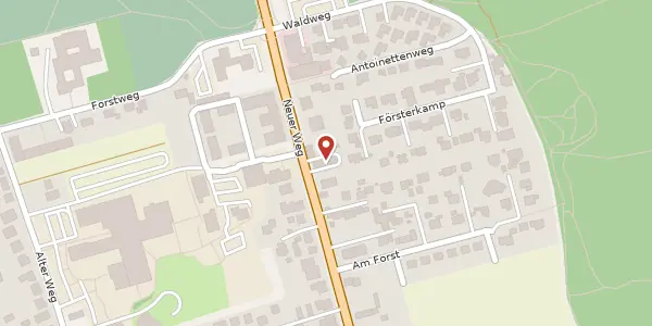 Karte der Umgebung von Neuer Weg 46, 38302 Wolfenbüttel