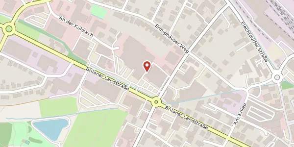 Karte der Umgebung von Briloner Landstraße 36, 34497 Korbach