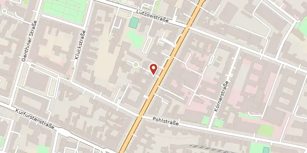 Karte der Umgebung von Potsdamer Straße 98, 10785 Berlin