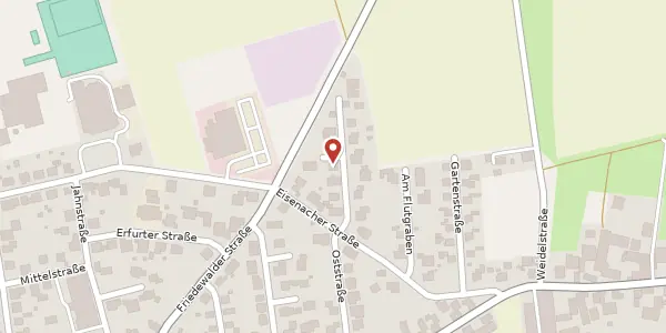 Karte der Umgebung von Nordstraße 5, 36277 Schenklengsfeld