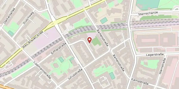 Karte der Umgebung von Rosenhofstraße 10, 20357 Hamburg