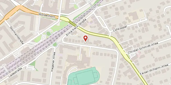 Karte der Umgebung von Waldstraße 9, 22926 Ahrensburg