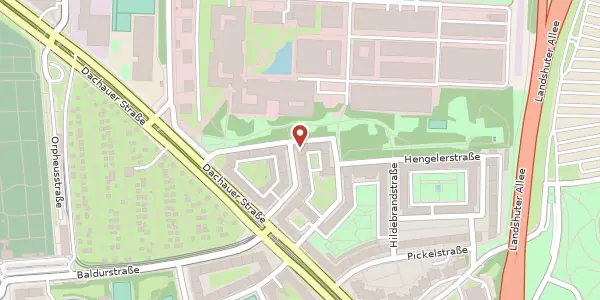 Karte der Umgebung von Voitstr. 12, 80637 München