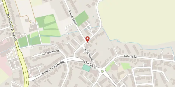 Karte der Umgebung von Heiermannstr. 48, 45475 Mülheim an der Ruhr