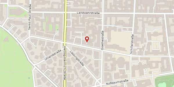 Karte der Umgebung von Pettenkoferstr. 22 A, 80336 München