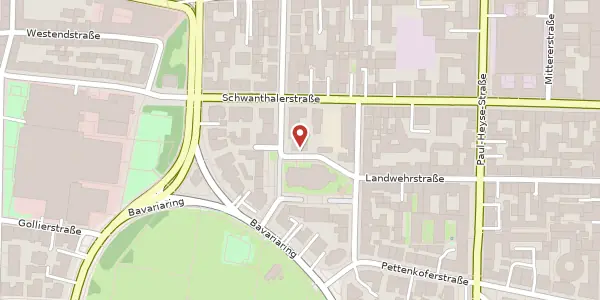 Karte der Umgebung von St.-Pauls-Platz 9, 80336 München