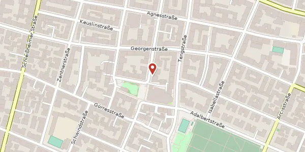 Karte der Umgebung von Adelheidstr. 6, 80798 München