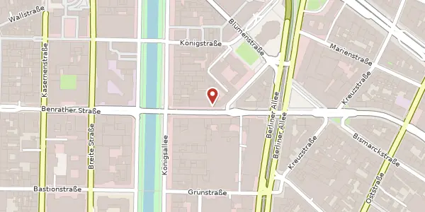 Karte der Umgebung von Steinstr. 16 - 18, 40212 Düsseldorf