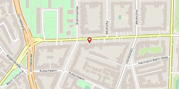 Karte der Umgebung von Hallerstraße 42, 20146 Hamburg