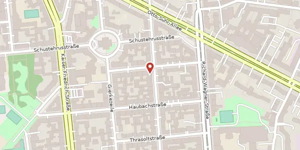 Karte der Umgebung von Wilmersdorfer Straße 12, 10585 Berlin