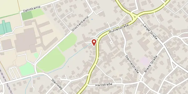 Karte der Umgebung von Mühlenstraße 23, 38685 Langelsheim