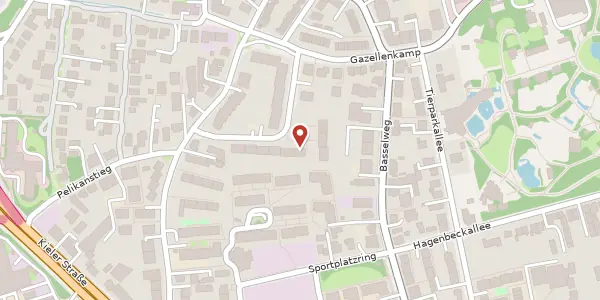 Karte der Umgebung von Gemseneck 14, 22527 Hamburg