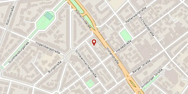 Karte der Umgebung von Leibnizstr. 32, 60316 Frankfurt