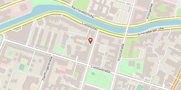 Karte der Umgebung von Genthiner Straße 8, 10785 Berlin