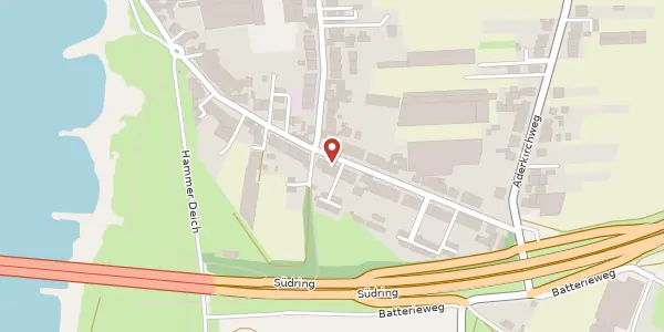 Karte der Umgebung von Auf der Böck 21, 40221 Düsseldorf