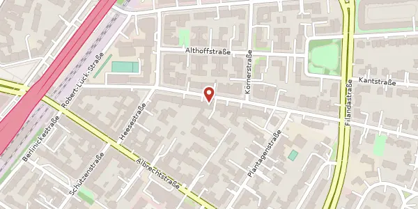 Karte der Umgebung von Südendstraße 12, 12169 Berlin