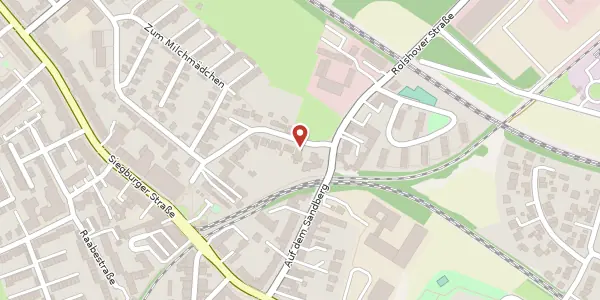 Karte der Umgebung von Rolshover Str. 535, 51105 Köln