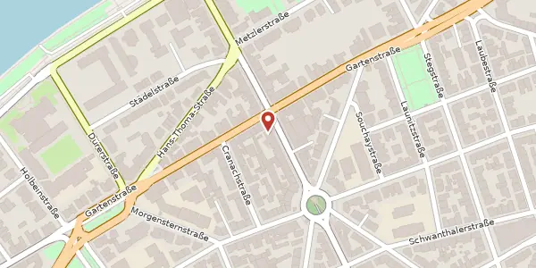 Karte der Umgebung von Schweizer Str. 34-36, 60594 Frankfurt