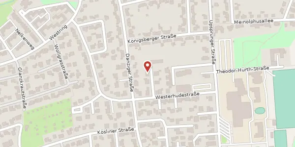 Karte der Umgebung von Glatzer Str. 5, 33154 Salzkotten