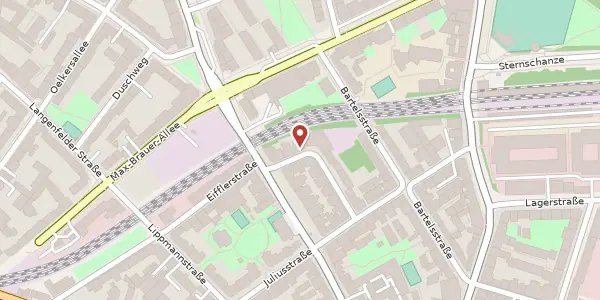 Karte der Umgebung von Rosenhofstraße 24, 20357 Hamburg