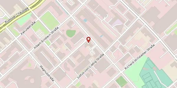 Karte der Umgebung von Volmerstraße 8, 12489 Berlin