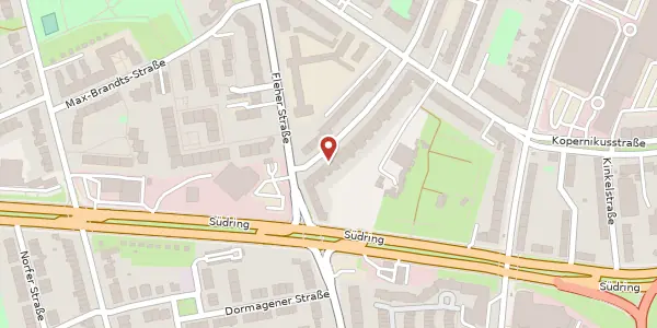 Karte der Umgebung von Merkurstr. 62, 40223 Düsseldorf