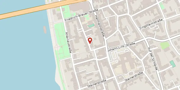 Karte der Umgebung von Agnesstraße 19, 53225 Bonn