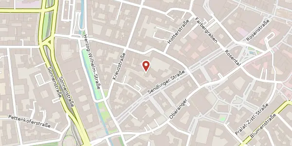 Karte der Umgebung von Sendlinger Str. 28, 80331 München