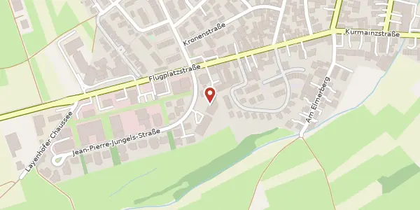 Karte der Umgebung von Jean-Pierre-Jungels-Straße 6, 55126 Mainz