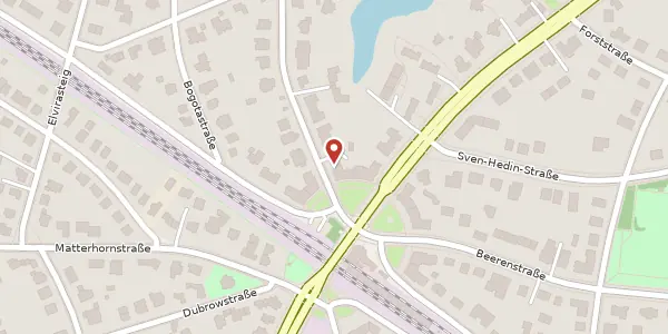 Karte der Umgebung von Limastraße 1, 14163 Berlin