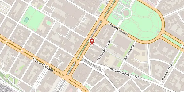 Karte der Umgebung von Kaiserring 38, 68161 Mannheim