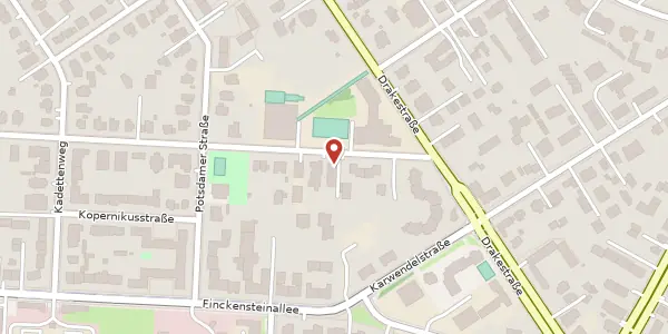 Karte der Umgebung von Weddingenweg 70, 12205 Berlin