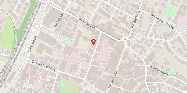 Karte der Umgebung von Friedrichstraße 9, 77815 Bühl