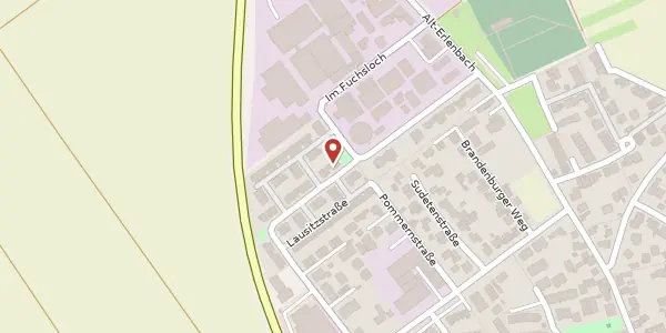Karte der Umgebung von Kurmarkstr. 45, 60437 Frankfurt