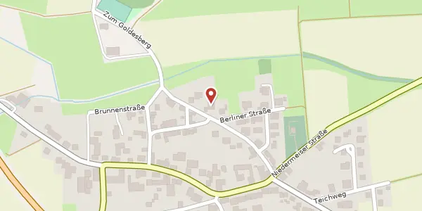 Karte der Umgebung von Weidenstraße 9, 34479 Breuna