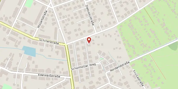 Karte der Umgebung von Am Tempelgraben 28, 13158 Berlin