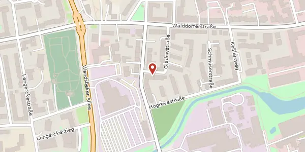 Karte der Umgebung von Gladowstraße 4, 22041 Hamburg