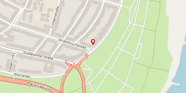 Karte der Umgebung von Kaiser-Wilhelm-Ring 43a, 40545 Düsseldorf