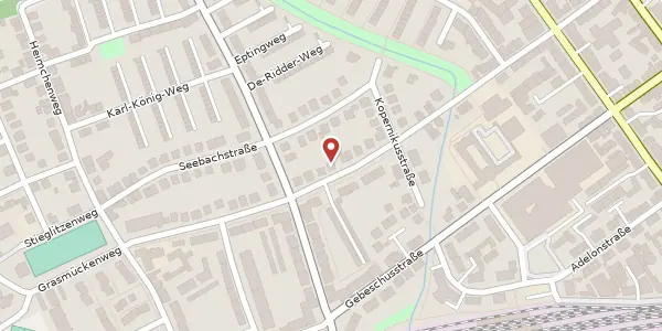 Karte der Umgebung von Peter-Bied-Str. 36, 65929 Frankfurt