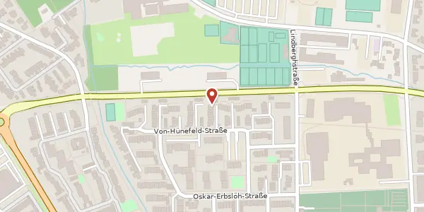 Karte der Umgebung von Von-Hünefeld-Str. 93, 40764 Langenfeld