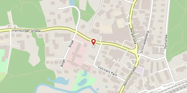 Karte der Umgebung von Hamburger Straße 11, 21465 Reinbek