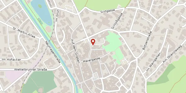 Karte der Umgebung von Hauptstraße 15, 79219 Staufen