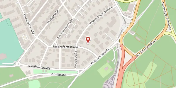 Karte der Umgebung von Reichsforststr. 29, 60528 Frankfurt