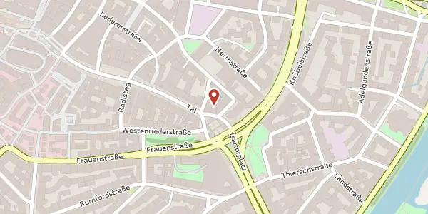Karte der Umgebung von Tal 43, 80331 München