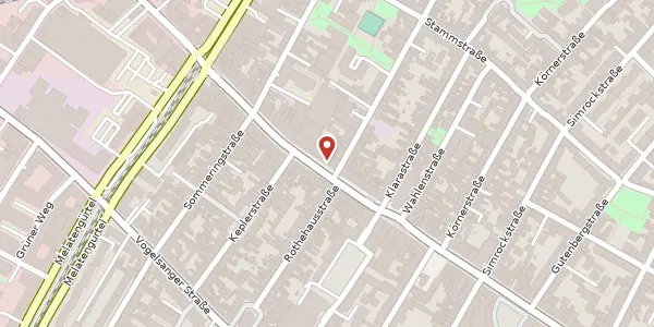 Karte der Umgebung von Venloer Str. 308 A, 50823 Köln